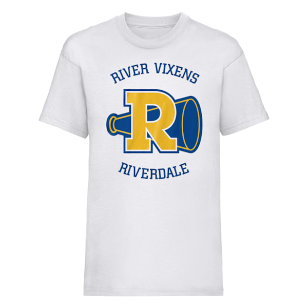 Riverdale Dam/Kvinnor River Vixens Boyfriend T-Shirt L Vit White L