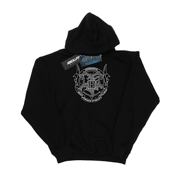 Harry Potter Boys Hogwarts Seal Hoodie 9-11 år Svart Black 9-11 Years