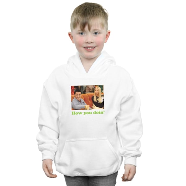 Friends Boys How You Doin Hoodie 12-13 År Vit White 12-13 Years