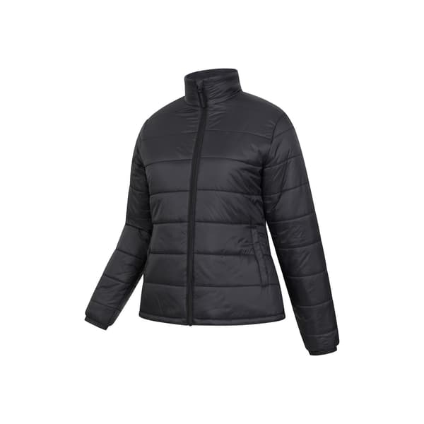 Mountain Warehouse Dam/Dam Essentials Lättviktig Vadderad Black 14 UK