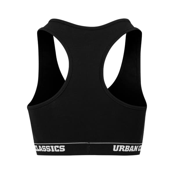 Urban Classics Dam Logotyp BH S Svart Black S