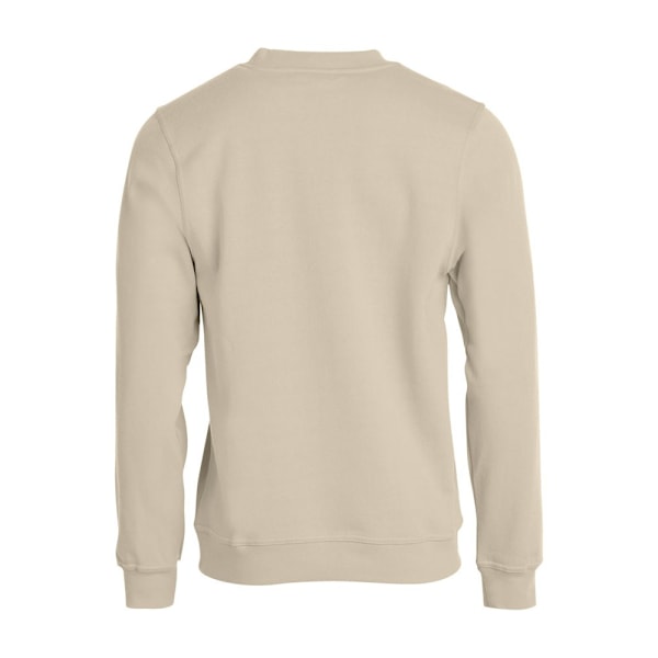 Clique Unisex Vuxen Basic Rundhalsad Sweatshirt S Ljus Khaki Light Khaki S