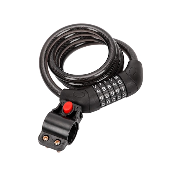 Dare 2B Coil Cykellåskabel 1,4m Svart Black 1.4m