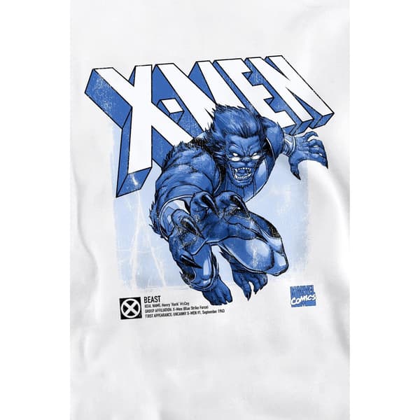 Marvel Unisex Vuxen X-Men Beast Sweatshirt S Vit White S