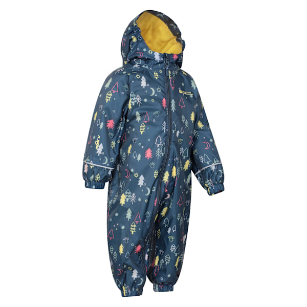 Mountain Warehouse Barnkläder/Barn Spright Trees Vattentät Regn Midnight 18-24 Months