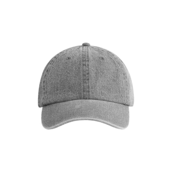 Beechfield Denim Basebollkeps One Size Grå Acid Wash Grey Acid Wash One Size