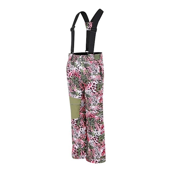 Dare 2B Barn/Kids Pow Leopard Print Skidbyxor 5-6 År Olivine Green 5-6 Years