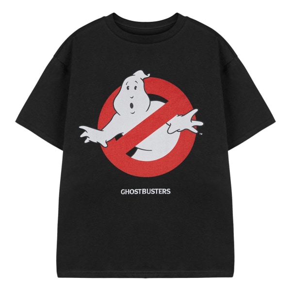 Ghostbusters barn/barn logotyp T-shirt 13-14 år svart Black 13-14 Years