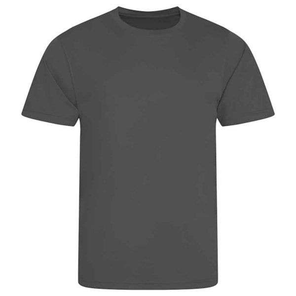 AWDis Cool Unisex Adult Smooth T-Shirt M Charcoal Charcoal M