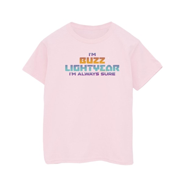 Disney Boys Lightyear Always Sure Text T-Shirt 3-4 år Baby P Baby Pink 3-4 Years