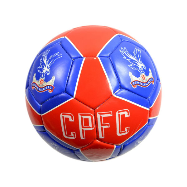 Crystal Palace FC Crest Fotboll 5 Röd/Blå/Vit Red/Blue/White 5