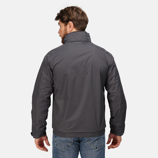 Regatta Dover Vattentät Vindtät Jacka 2XL Seal Grey/Bl Seal Grey/Black 2XL