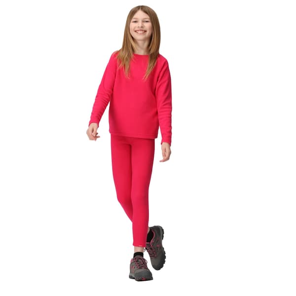 Regatta Termiskt Baslager Topp för Barn 14 År Rosa Potion Pink Potion 14 Years