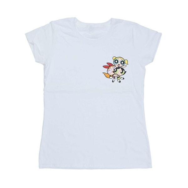 The Powerpuff Girls Dam/Dam T-shirt i bomull XL Vit White XL