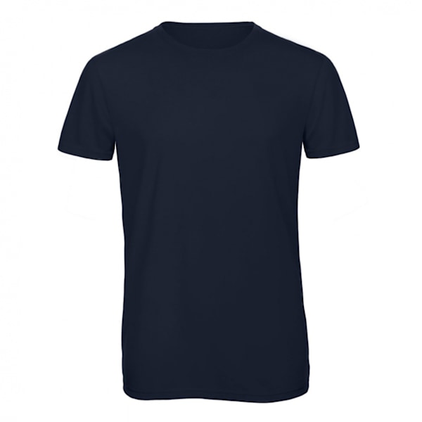 B&C Herr Favourite Kortärmad Triblend T-shirt S Marinblå Navy Blue S