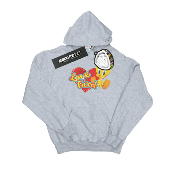 Looney Tunes Tweety Pie Alla hjärtans dag Love Bird Hoodie X för män Sports Grey XXL