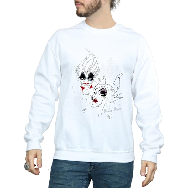 Disney Herr Villains Wicked Women Sweatshirt 3XL Vit White 3XL