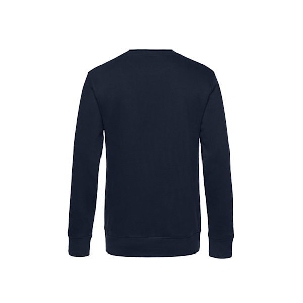 B&C Herr King Crew Neck Sweater 4XL Marinblå Navy Blue 4XL