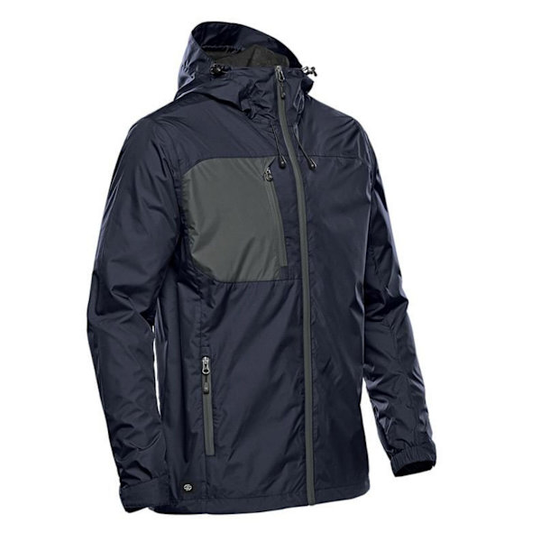 Stormtech Herr Olympia Soft Shell Jacka L Marinblå/Granit Navy/Granite L