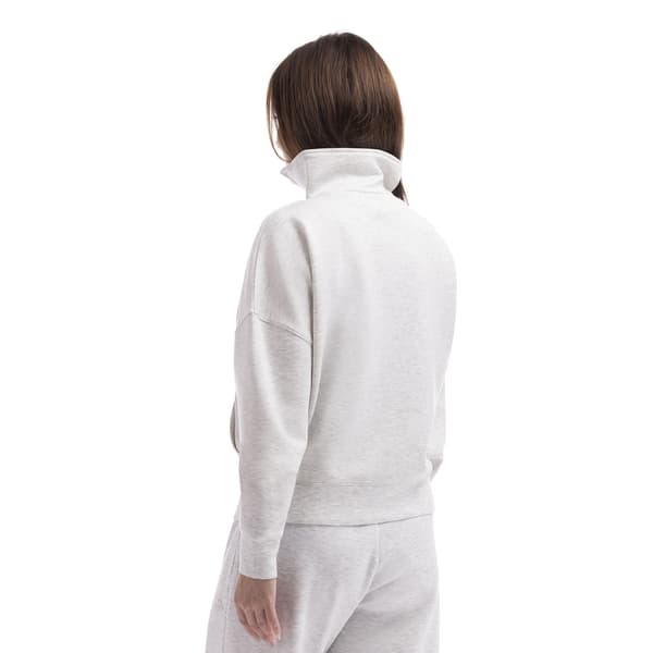 Trespass Jean Half Zip-tröja för dam M Gråmelerad Grey Marl M