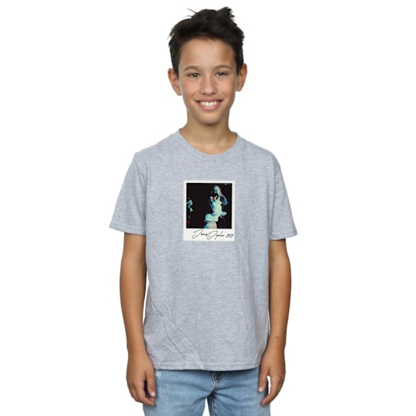 Janis Joplin Boys Memories 1970 T-shirt 5-6 år Sportgrå Sports Grey 5-6 Years