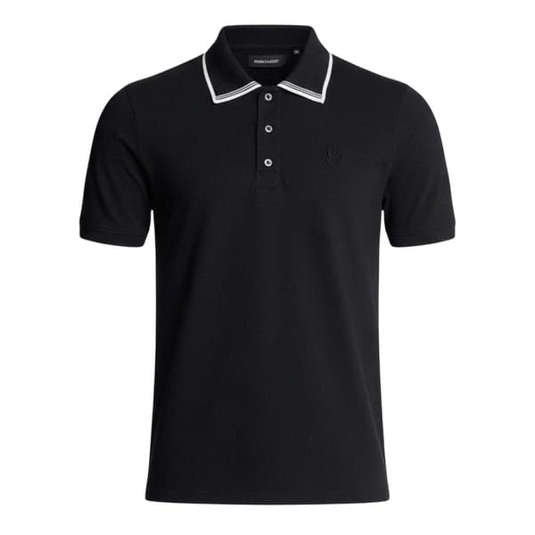 Lyle & Scott Herrars Logotyp Bomull Pikétröja S Blå Blue S