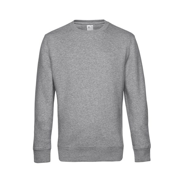 B&C Herr King Sweatshirt M Heather Grey Heather Grey M