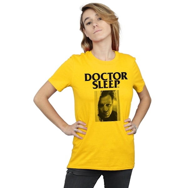 Doctor Sleep Dam/Damer Dörrkarm Bomull Boyfriend T-shirt Daisy S