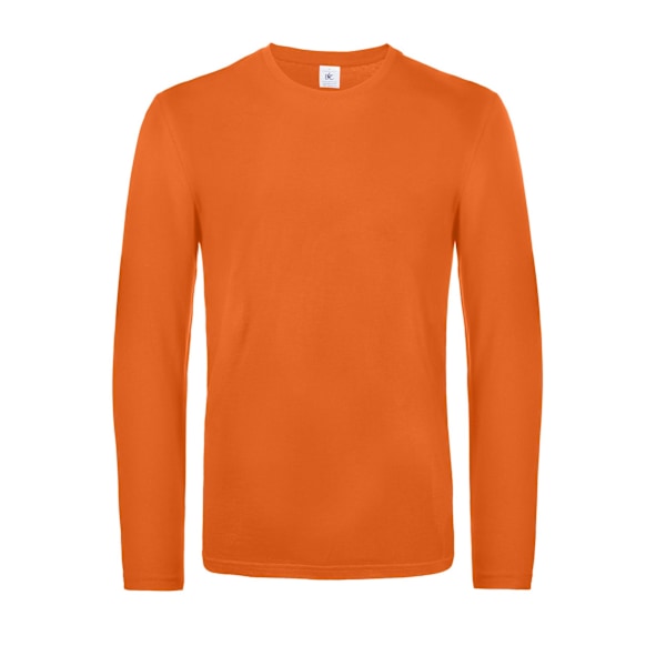 B&C Herr #E190 Enfärgad Långärmad T-shirt XXL Urban Orange Urban Orange XXL