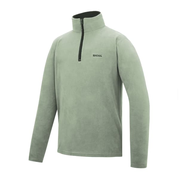 Regatta Great Outdoors Herr Thompson Half Zip Fleecetopp 5XL Ljus Light Sage 5XL