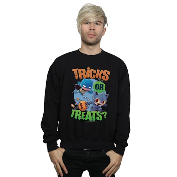 DC Comics Herr Super Friends Tricks Or Treats Sweatshirt S Svart Black S