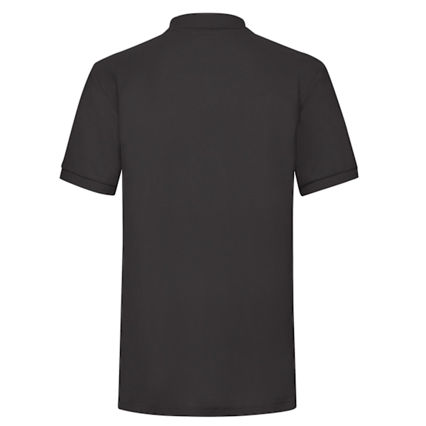 Fruit of the Loom Herr 65/35 Heavyweight Polotröja S Svart Black S