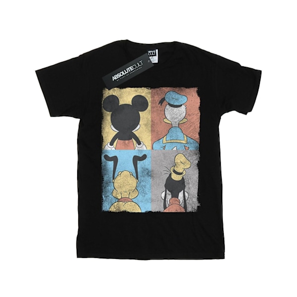 Disney Boys Mickey Mouse Four Backs T-Shirt 5-6 år Svart Black 5-6 Years