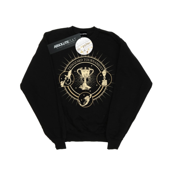 Harry Potter Dam/Dam Triwizard Seal Sweatshirt L Svart Black L