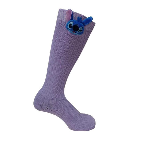 Lilo & Stitch Knästrumpor för dam (3-pack) 4 UK - Multicoloured 4 UK - 8 UK