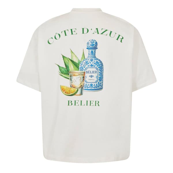 Belier Herr T-shirt med grafiskt tryck Regular L Vit White L