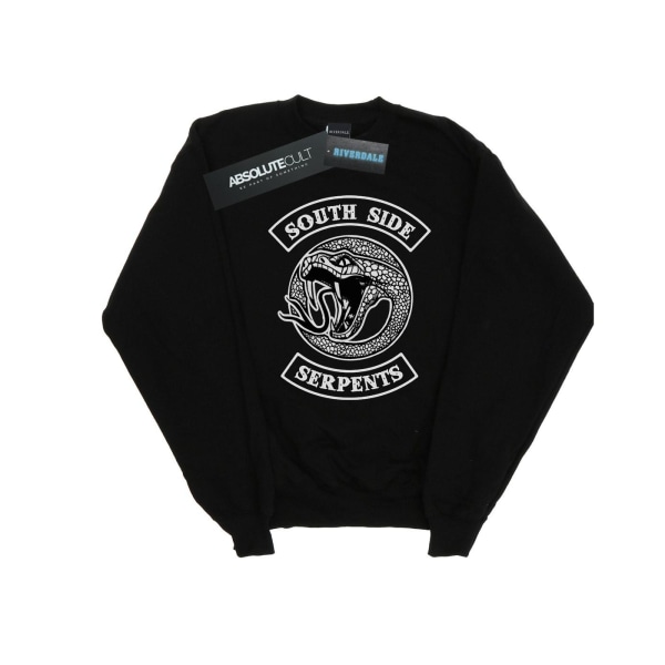 Riverdale Mens Southside Serpents Monotone Sweatshirt S Svart Black S