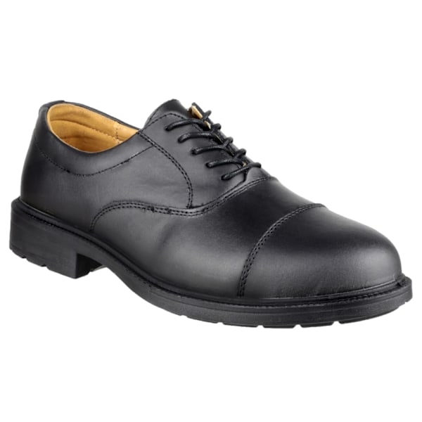 Amblers Safety Mens FS43 Antistatiska Snörskor Oxford Säkerhetsskor Black 14 UK