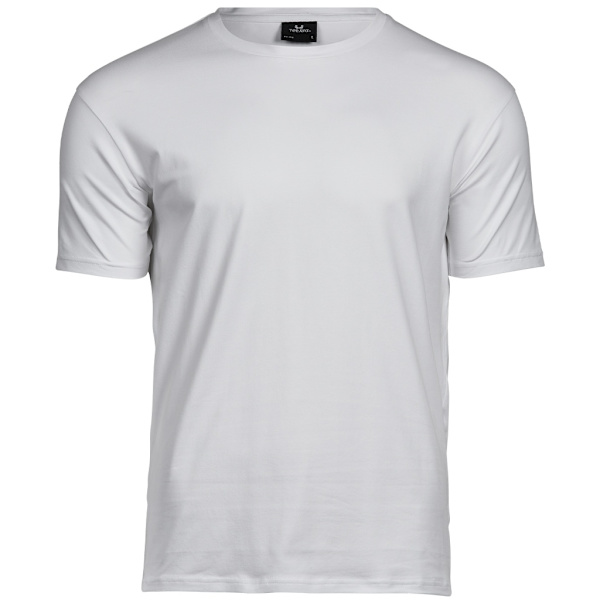 Tee Jays herr stretch T-shirt 3XL vit White 3XL