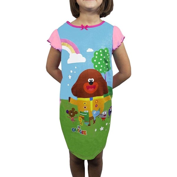 Hey Duggee Flickor Ekorrklubb Nattlinne 3-4 År Flerfärgad Multicoloured 3-4 Years
