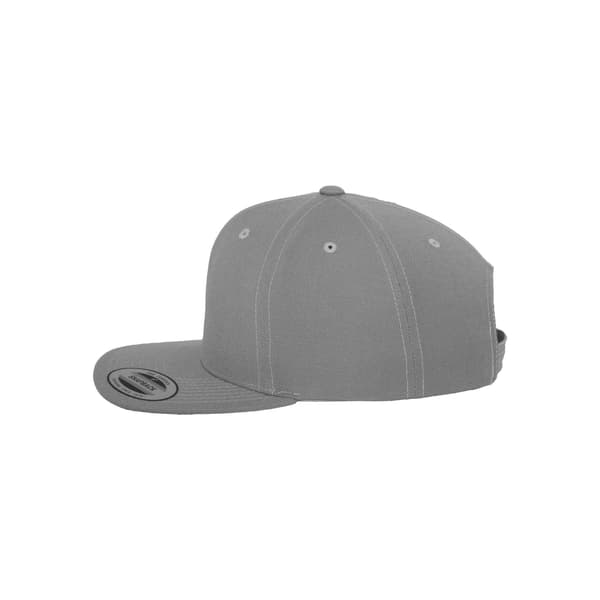 Flexfit Unisex Adult Classic Snapback Cap One Size Silver Silver One Size