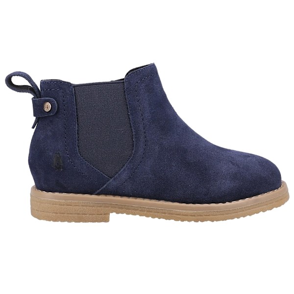 Hush Puppies Girls Mini Maddy Suede Ankle Boots 1 UK Navy Navy 1 UK