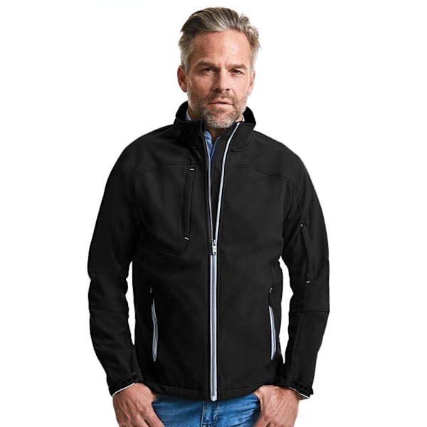 Russell Herr Bionic Softshell Jacka M Svart Black M