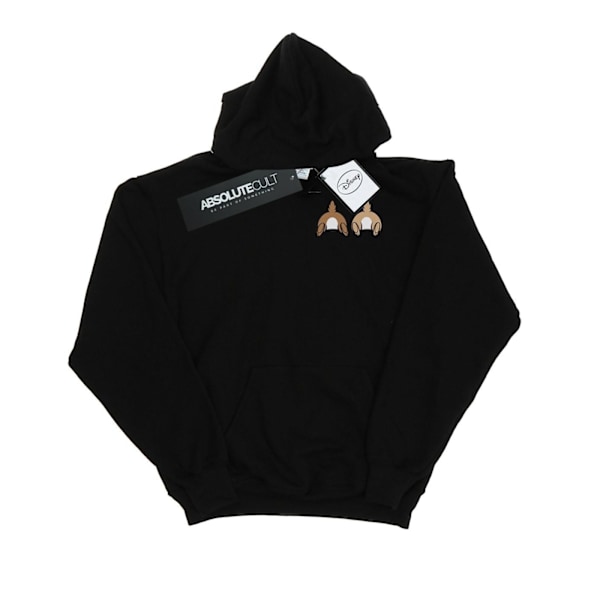 Disney Herr Chip N Dale Bakre Brösttryck Hoodie 3XL Svart Black 3XL