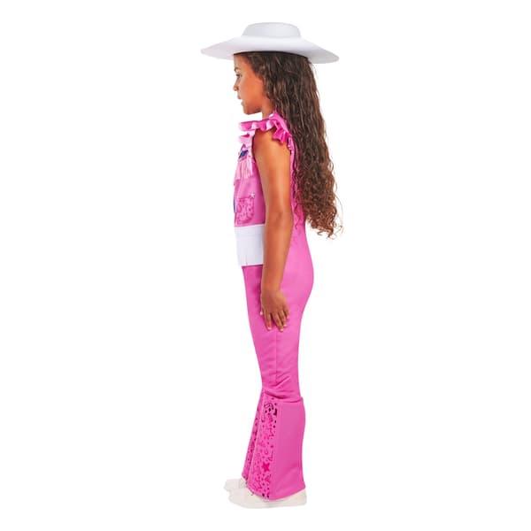 Barbie Barnkostym för barn/barn 2-3 år Rosa/Vit Pink/White 2-3 Years
