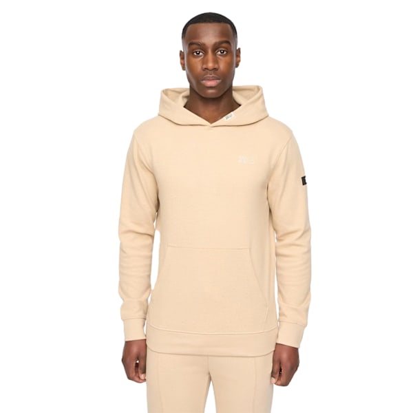 Duck and Cover Hannings Hoodie för män M Stone Stone M
