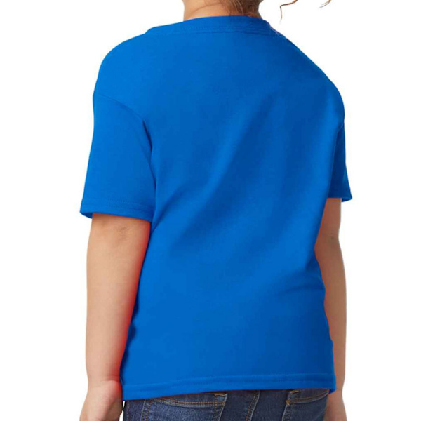 Gildan Barn/Kids Enkelt Bomulls T-shirt Heavy 6 År Royal Royal Blue 6 Years