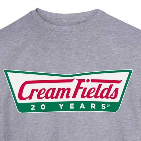 AWD Herr Cream Fields T-shirt S Grå Grey S