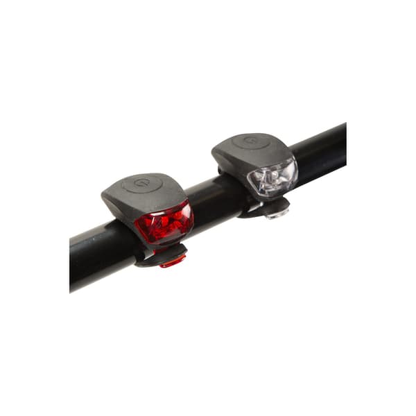Mountain Warehouse Cykellampa (2-pack) (Batterier Ingår) Black One Size