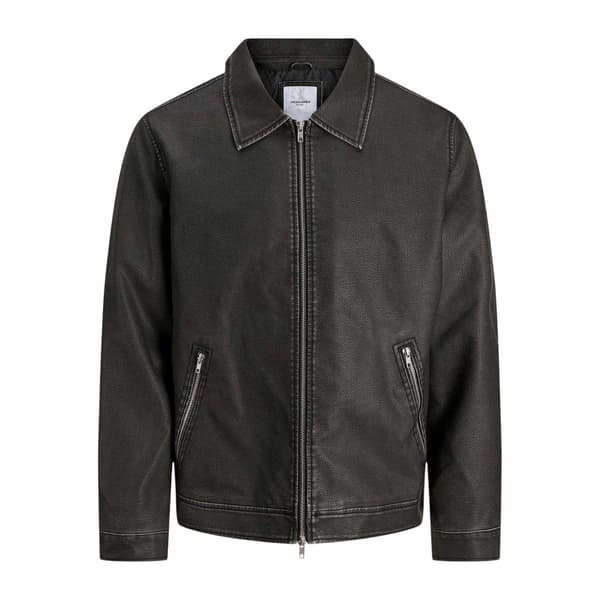Jack And Jones Herr Polyuretan Långärmad Jacka S Svart Black S